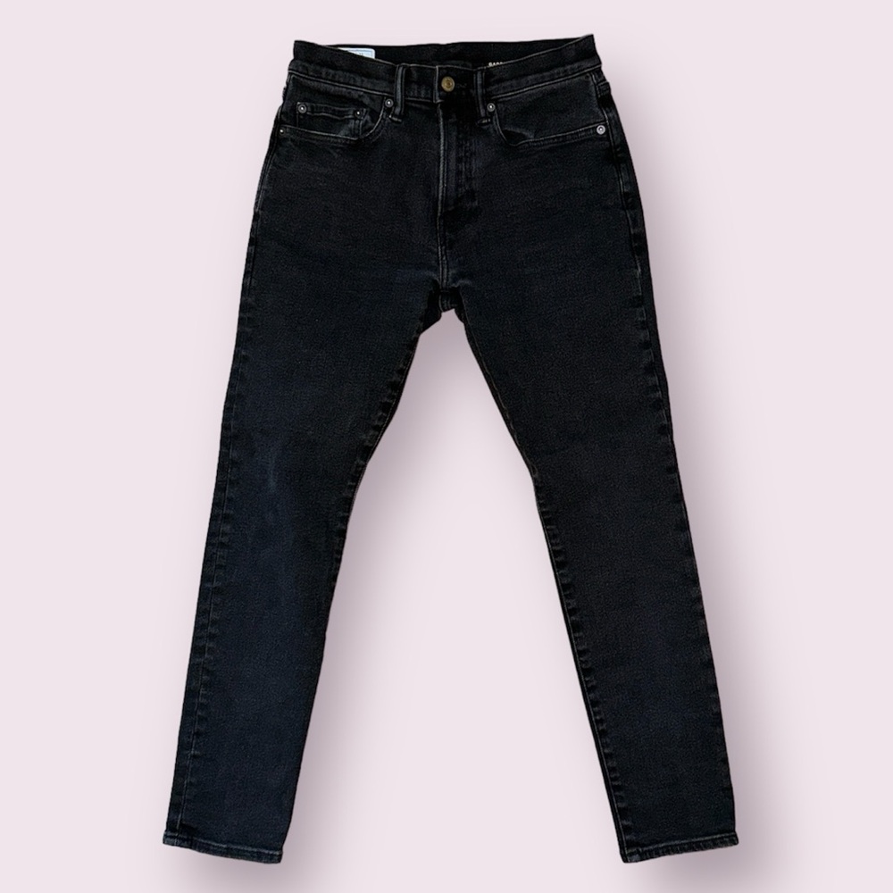 Gap Men’s 1969 Skinny Jeans in Black Denim